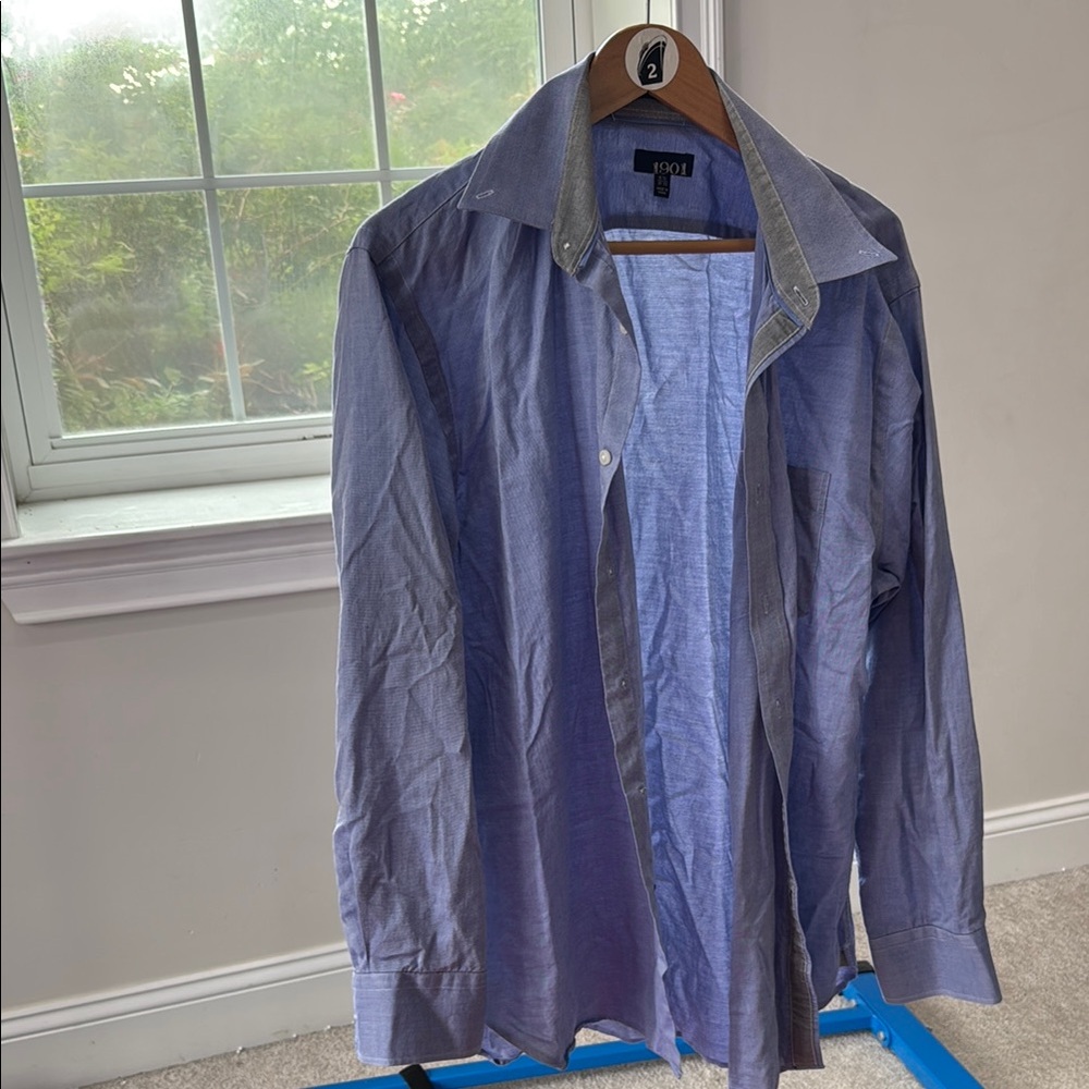 1901 Light Blue Dress Shirt